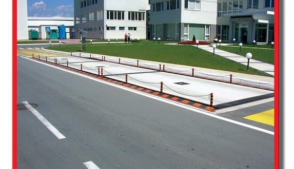 Vagar Novi Sad :: Cântar din beton pentru camioane
