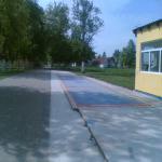 Vagar Novi Sad :: Cântar din beton pentru camioane