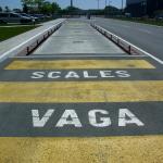 Vagar Novi Sad :: Cântar din beton pentru camioane